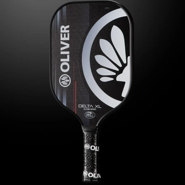 Pickleball Paddle Delta XL by OLIVER- Racket Pioneer since 1938. USPA Approved for beginners and advanced players with carbon fiber system.